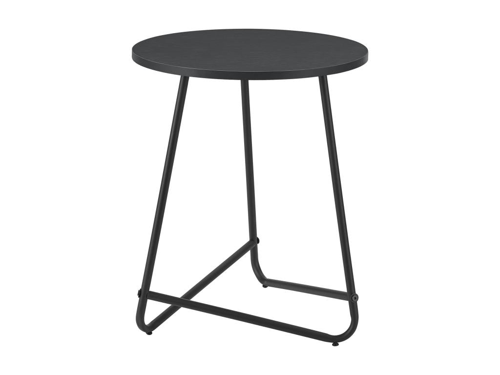 Black Side Table, 55 x 45 cm