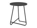 Black Side Table, 55 x 45 cm