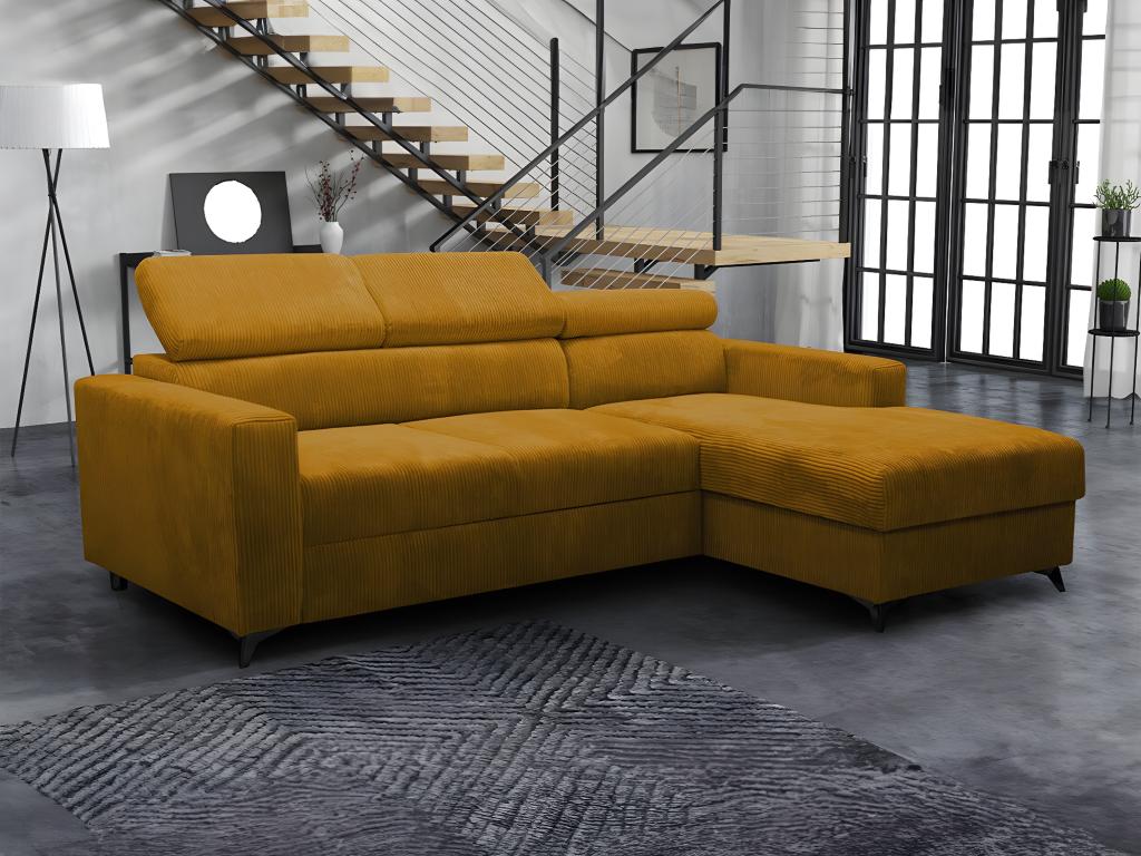 Yellow Sofa, 236 x 172 x 82 cm