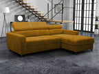 Yellow Sofa, 236 x 172 x 82 cm