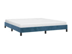 Blue Velvet Bed Frame, 180 x 200 cm