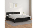 Black Faux Leather Mattress, 180 x 200 cm