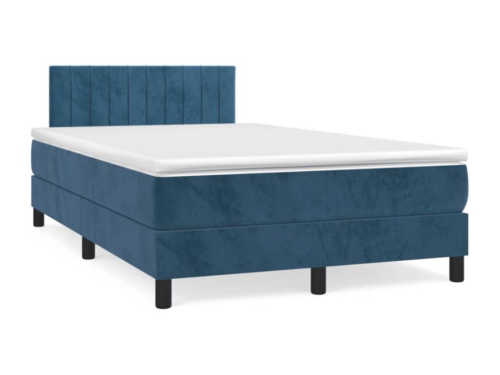Blue Velvet Mattress, 120 x 200 cm