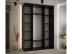Black Wardrobe, 180 x 45 x 235.2 cm