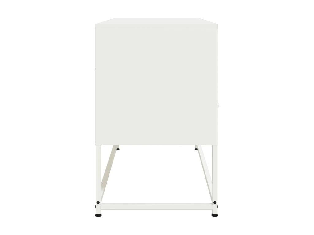White TV Stand, 100.5 x 39 x 60.5 cm