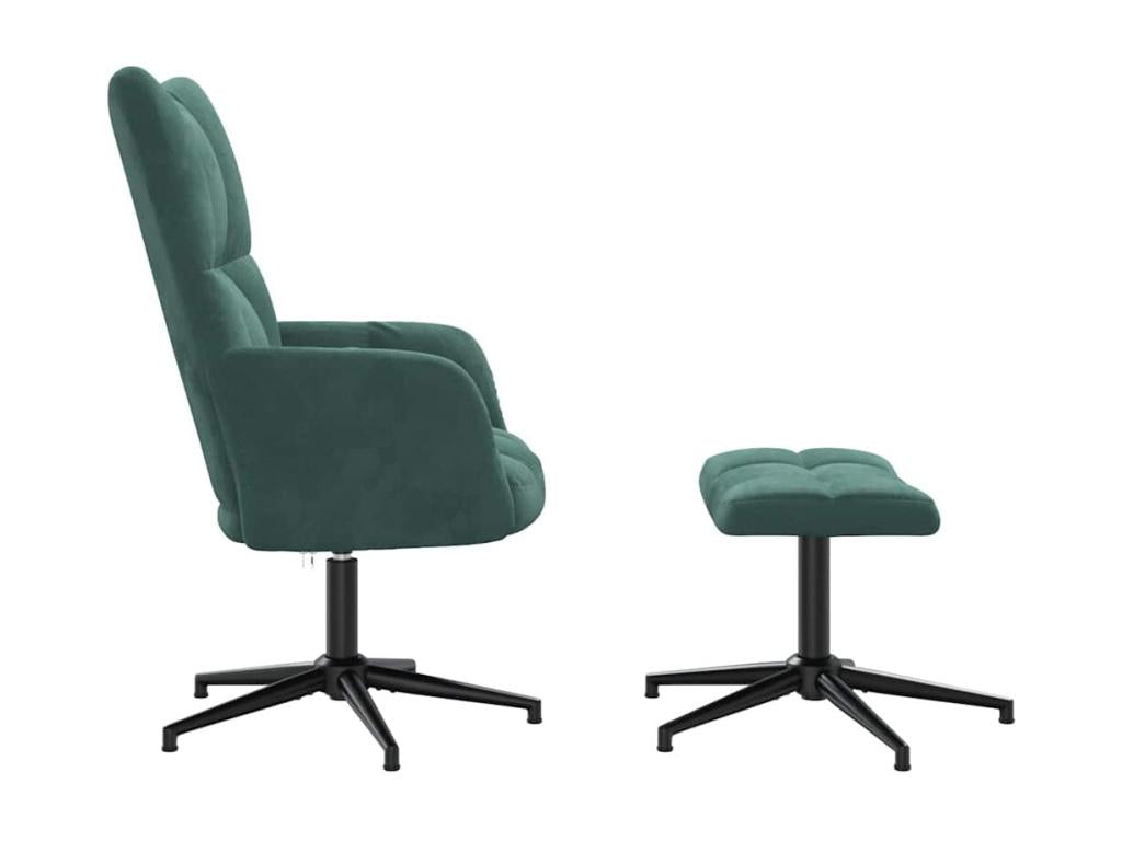 Green Velvet Chair - dlz1766456518674