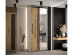 Black Wardrobe, 120 x 60 x 235.2 cm
