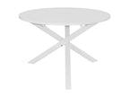 White Table, 120 x 120 x 75 cm