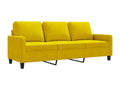 Yellow Velvet Sofa