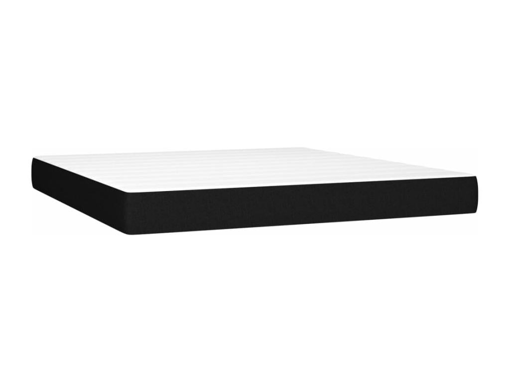 Black Fabric Mattress, 180 x 200 cm - dlz1766456672010