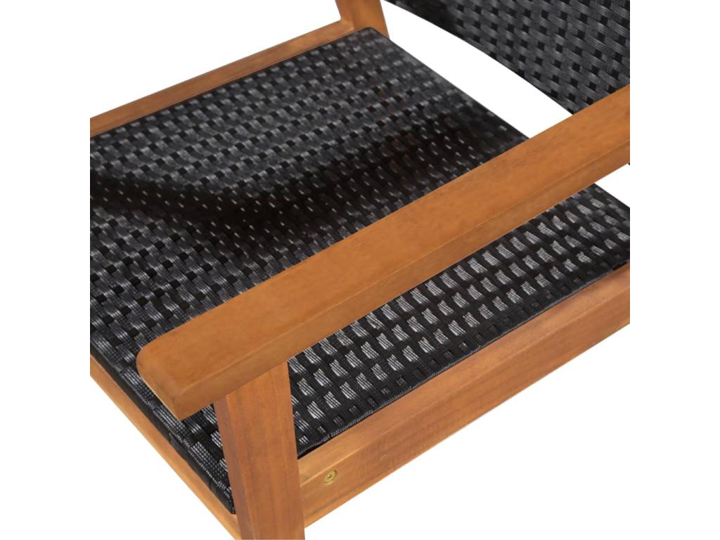 Black Woven Resin Wicker Home Furniture - dlz1766456535763