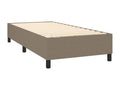 White Fabric Mattress, 90 x 190 cm