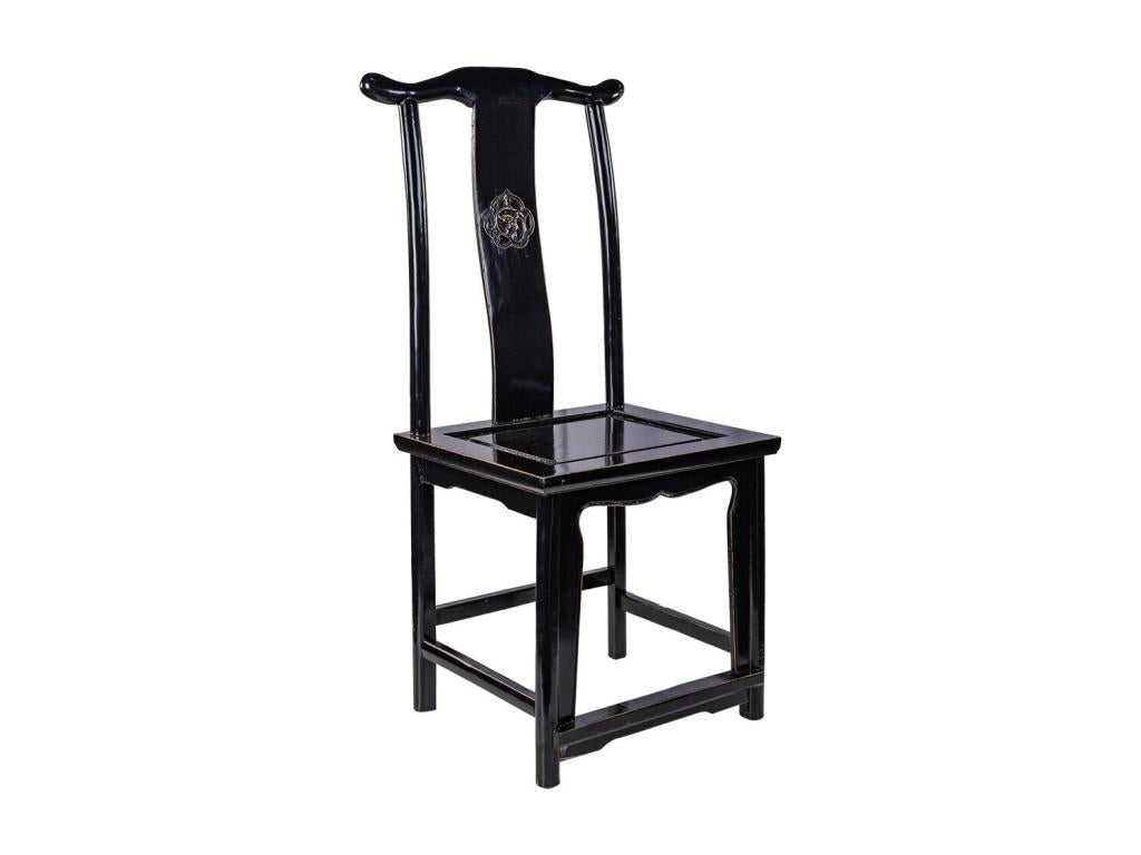 Black Chair, 49 x 42 x 119 cm