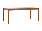 Brown Pine Wood Table, 180 x 90 x 73 cm