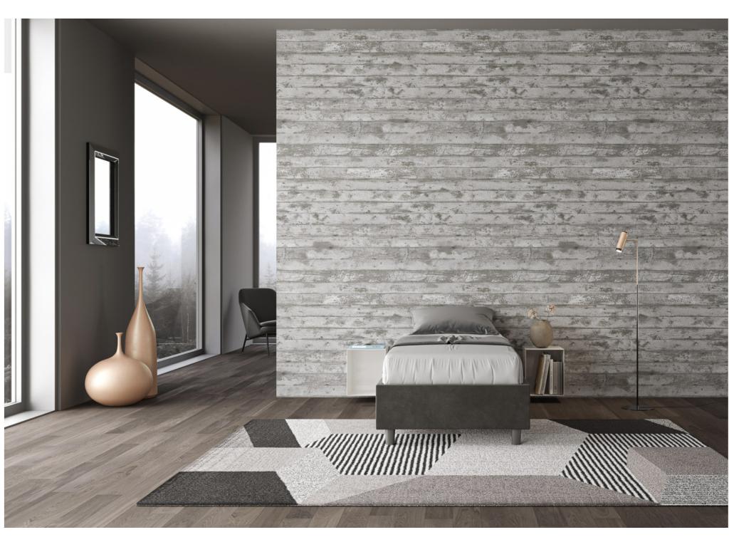 Anthracite Bed Frame, 90 x 190 cm