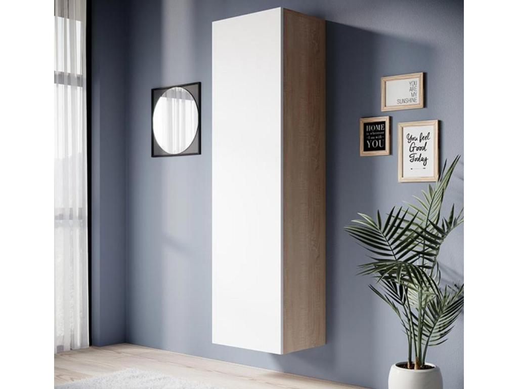 White Wardrobe, 40 x 29 x 165 cm