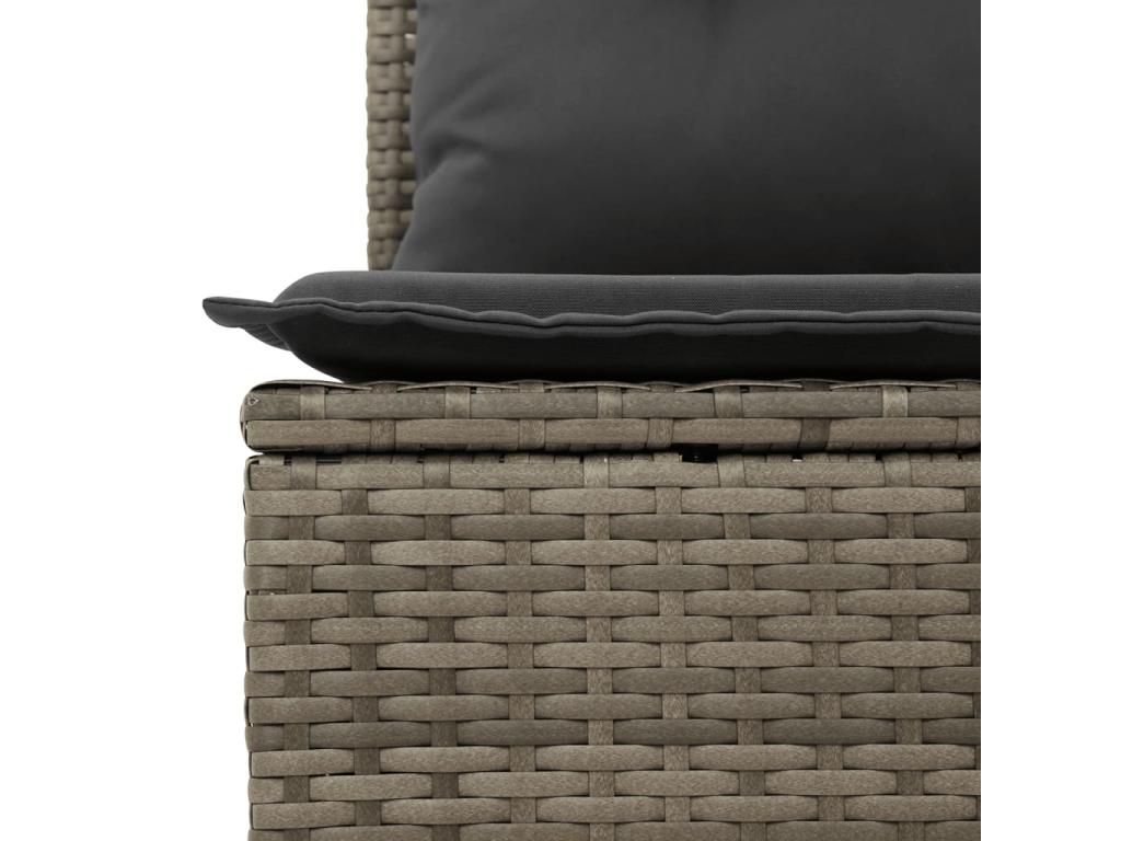 Gray Woven Resin Wicker Outdoor Furniture Set - dlz1766456895286