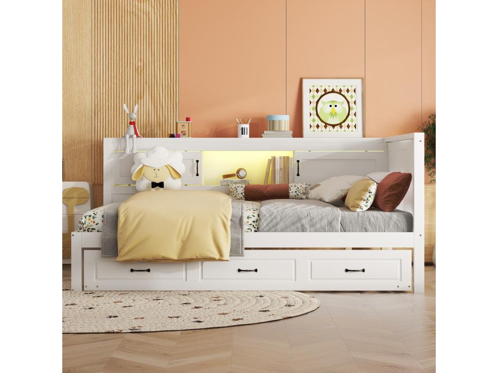 White Home Furniture, 140 x 200 cm