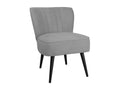 Gray Fabric Accent Chair - dlz1766456839824