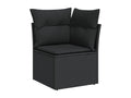 Black Woven Resin Wicker Outdoor Furniture Set - dlz1766456612719