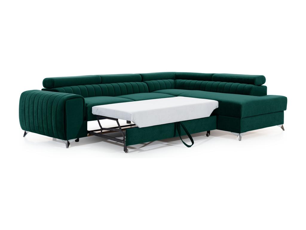 Green Fabric Sofa