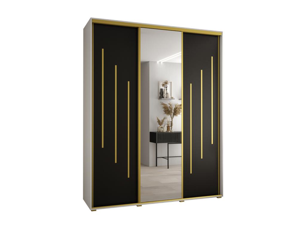 Black Wardrobe, 190 x 60 x 235.2 cm - dlz1766456769222