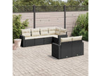 Black Woven Resin Wicker Outdoor Furniture Set - dlz1766457060451