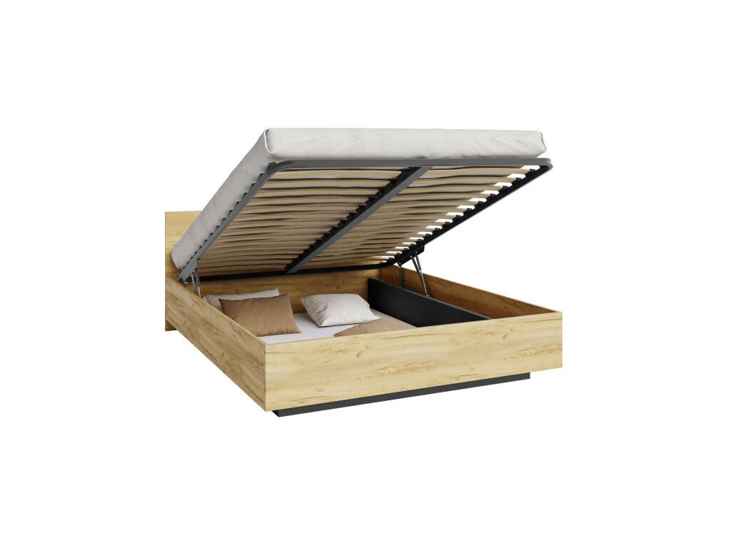 Brown Oak Wood Home Furniture, 160 x 200 cm