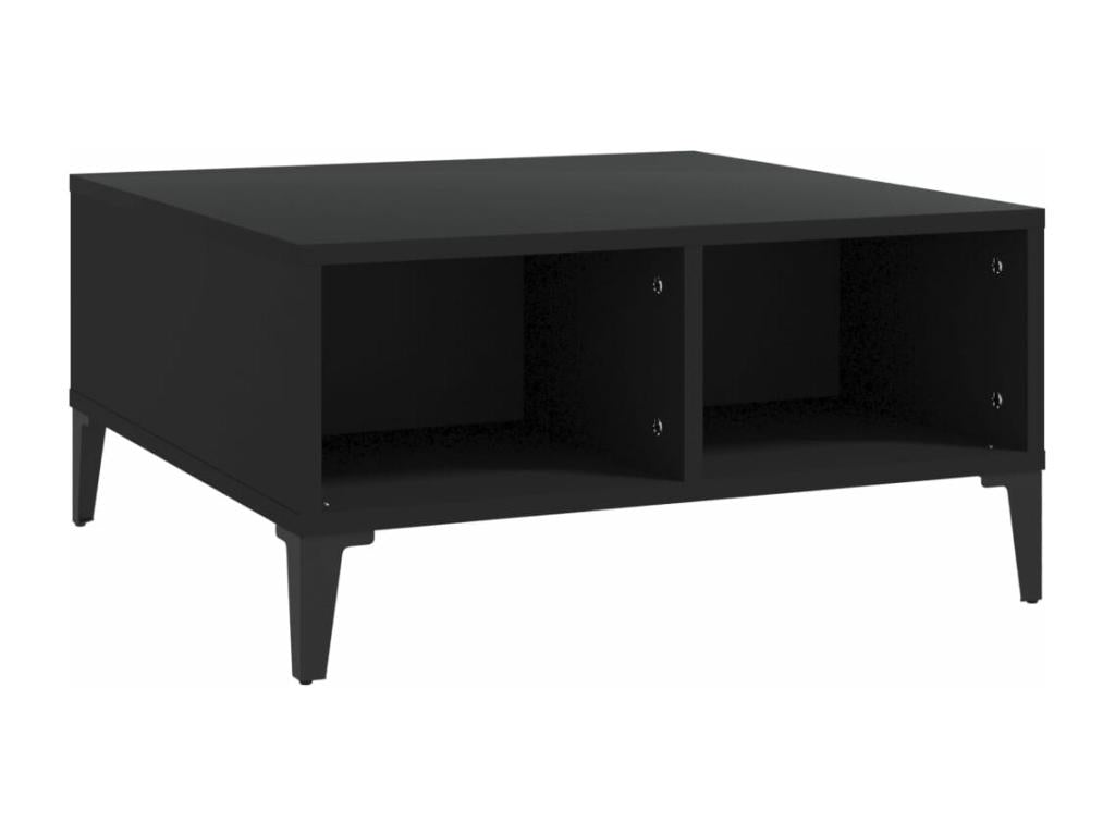 Black Coffee Table, 60 x 60 x 30 cm
