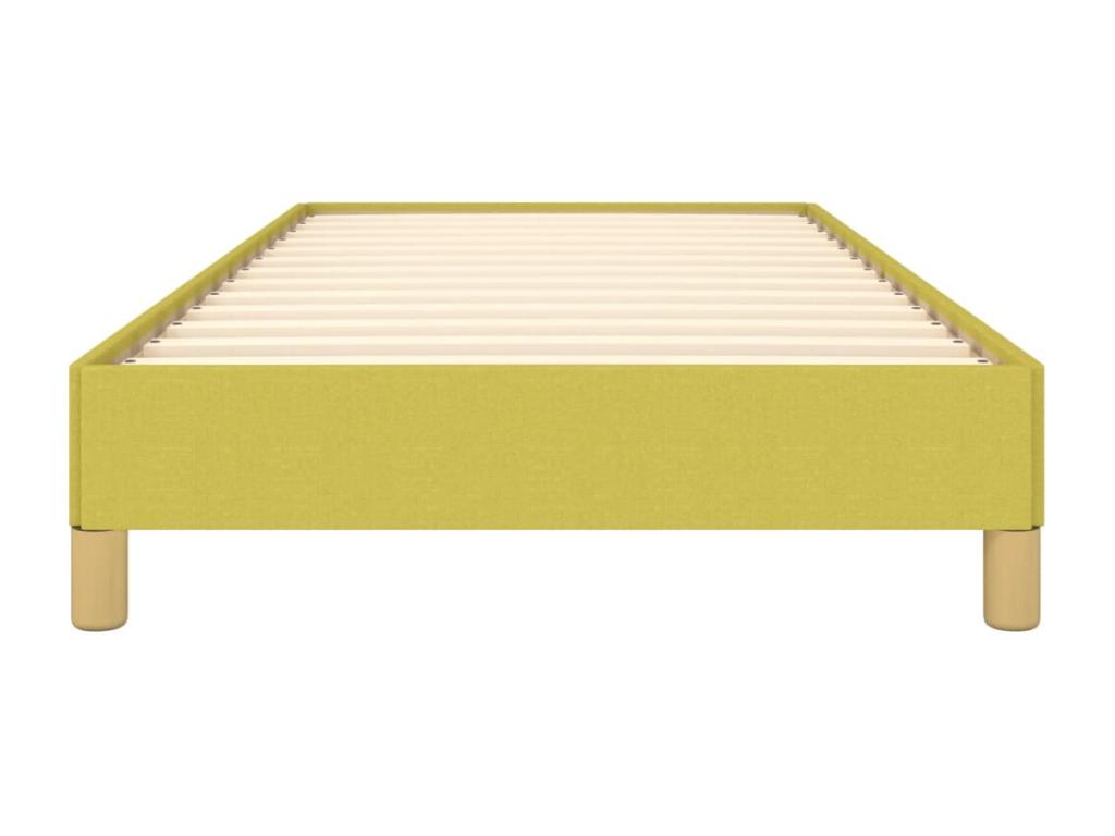 Green Fabric Bed Frame, 80 x 200 cm