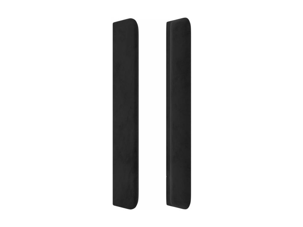 Black Velvet Home Furniture, 93 x 16 x 118 cm