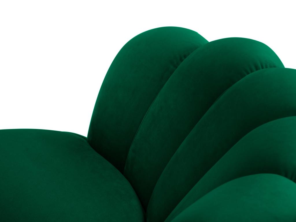 Green Velvet Accent Chair, 98 x 78 x 76 cm