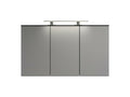 Anthracite Wardrobe, 120 x 70 x 17 cm