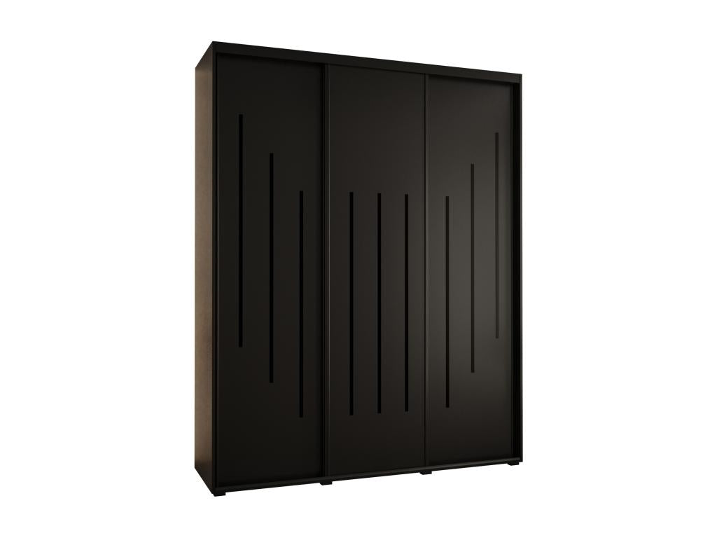 Black Wardrobe, 190 x 60 x 235.2 cm - dlz1766456994003