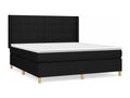 Black Fabric Mattress, 180 x 200 cm