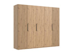 Natural Oak Wood Wardrobe - dlz1766456703544
