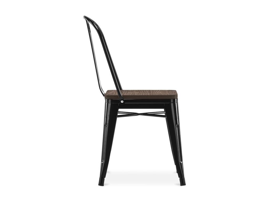 Brown Solid Wood Chair