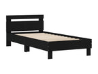 Black Engineered Wood Bed Frame, 100 x 200 cm - dlz1766457010951