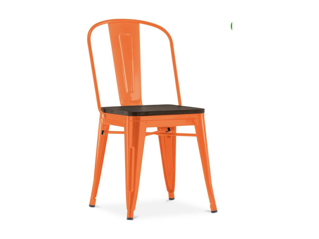 Brown Solid Wood Chair