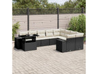Black Woven Resin Wicker Outdoor Furniture Set - dlz1766456483578