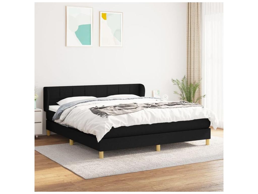 White Fabric Mattress, 160 x 200 cm