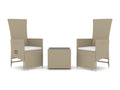 Beige Outdoor Furniture Set