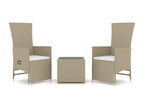 Beige Outdoor Furniture Set