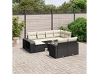 Black Woven Resin Wicker Outdoor Furniture Set - dlz1766457086210