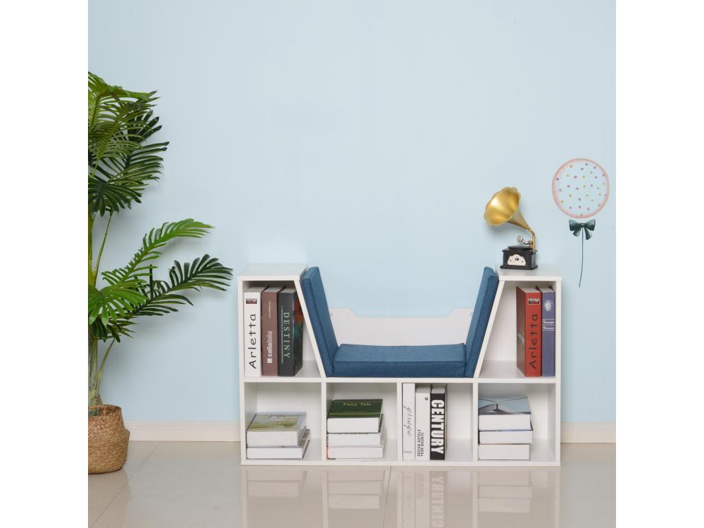 Blue Bookcase