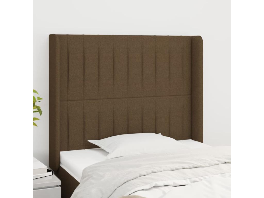 Brown Fabric Home Furniture, 83 x 16 x 118 cm