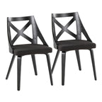 The Gray Barn Charlotte Farmhouse Chair - Set of 2