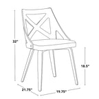 The Gray Barn Charlotte Farmhouse Chair - Set of 2