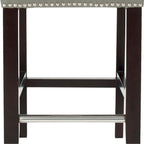 SAFAVIEH Lashunda 24-inch Counter Stool - 16.7 W x 20.1 L x 34.4 H - 17Wx20Dx34H