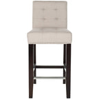 SAFAVIEH Lashunda 24-inch Counter Stool - 16.7 W x 20.1 L x 34.4 H - 17Wx20Dx34H